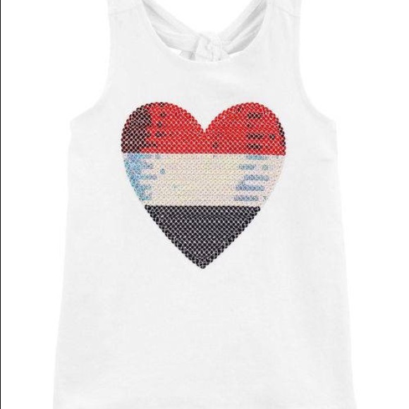 Carter's Other - Carters Sequin Heart Tank